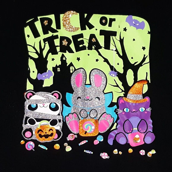 Trick or Treat Shirt Size XS 4/5 - Picture 3 of 3